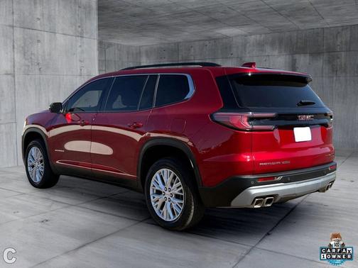 Volcanic Red Tintcoat 2024 GMC Acadia AWD Elevation