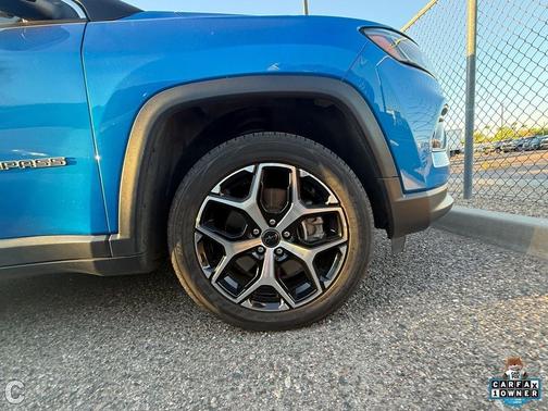 Hydro Blue Pearlcoat 2025 Jeep Compass Limited