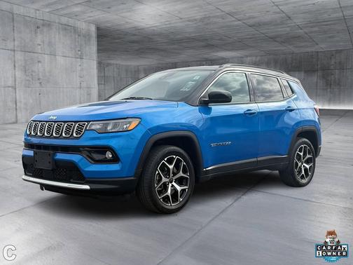Hydro Blue Pearlcoat 2025 Jeep Compass Limited