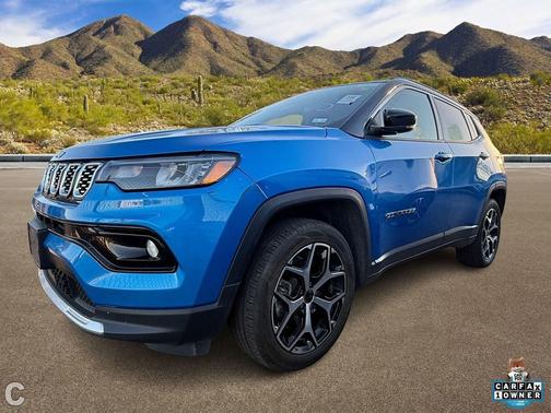 Hydro Blue Pearlcoat 2025 Jeep Compass Limited