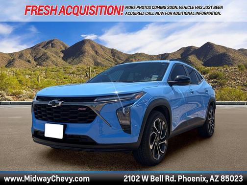 Fountain Blue 2024 Chevrolet Trax 2RS