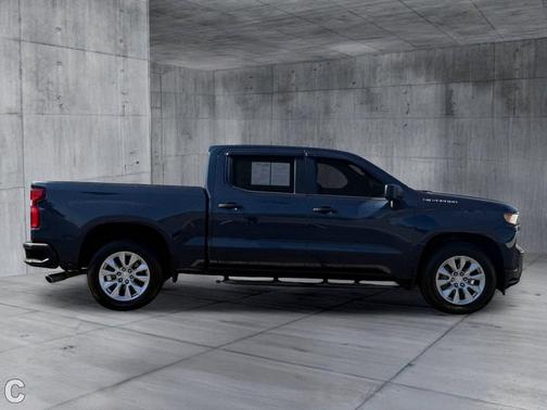 Northsky Blue Metallic 2020 Chevrolet Silverado 1500 Custom
