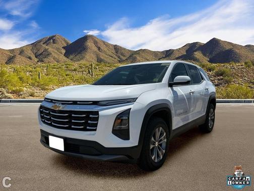 Summit White 2025 Chevrolet Equinox 1LT