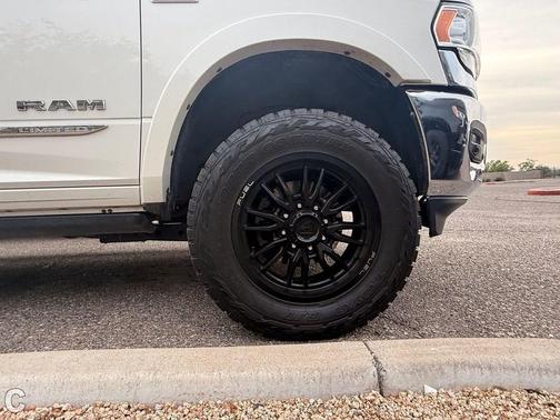 Pearl White 2019 RAM 2500 Limited Mega Cab 4x4 6'4' Box