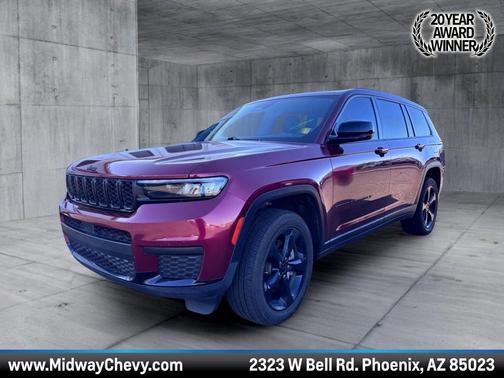Velvet Red Pearlcoat 2023 Jeep Grand Cherokee L Altitude