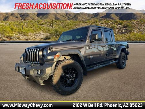 Granite Crystal Metallic Clearcoat 2020 Jeep Gladiator Sport S
