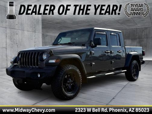 Granite Crystal Metallic Clearcoat 2020 Jeep Gladiator Sport S