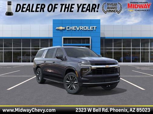 Dark Ash Metallic 2026 Chevrolet Suburban LS