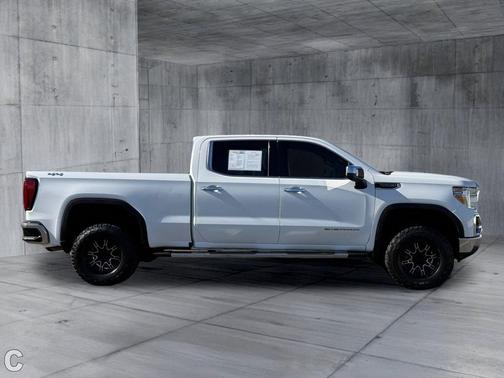 Summit White 2021 GMC Sierra 1500 SLT