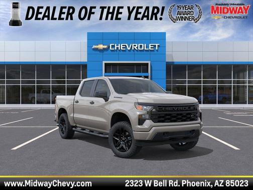 White Sands 2026 Chevrolet Silverado 1500 Custom