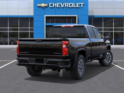 Black 2026 Chevrolet Silverado 2500 Custom