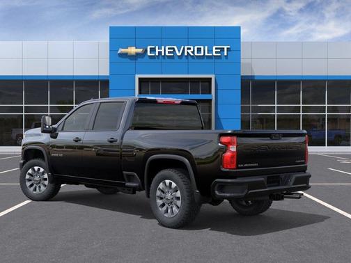 Black 2026 Chevrolet Silverado 2500 Custom