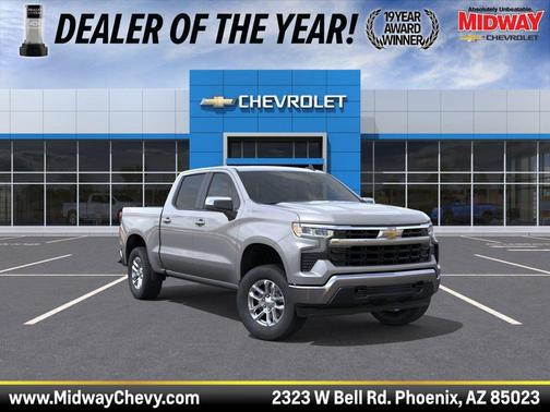 Sterling Gray Metallic 2026 Chevrolet Silverado 1500 LT