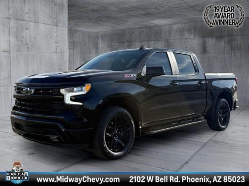 Black 2023 Chevrolet Silverado 1500 RST