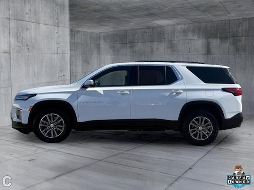 Summit White 2023 Chevrolet Traverse LT Cloth