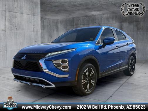 Lightning Blue Metallic 2024 Mitsubishi Eclipse Cross SE