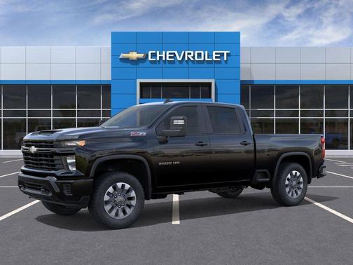 Black 2026 Chevrolet Silverado 2500 Custom