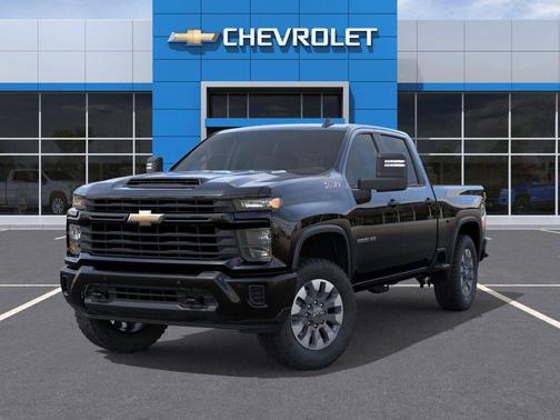 Black 2026 Chevrolet Silverado 2500 Custom