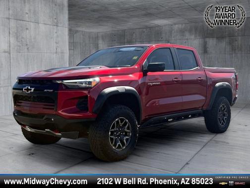 Radiant Red Tintcoat 2025 Chevrolet Colorado ZR2