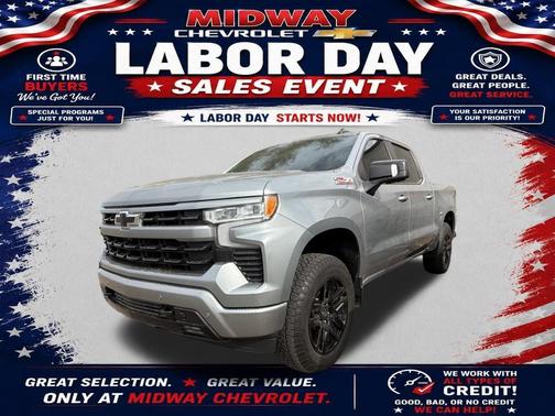 Sterling Gray Metallic 2024 Chevrolet Silverado 1500 RST