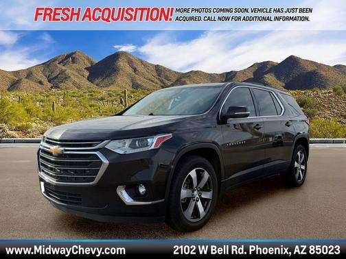 Havana Brown Metallic 2019 Chevrolet Traverse LT Leather
