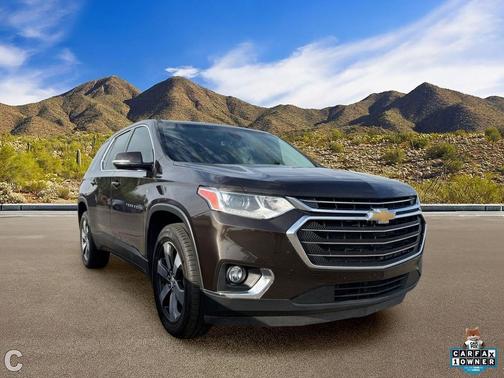 Havana Brown Metallic 2019 Chevrolet Traverse LT Leather