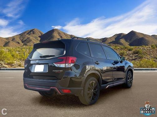 Crystal Black Silica 2023 Subaru Forester Sport