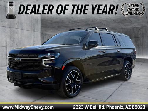 Black 2024 Chevrolet Suburban RST