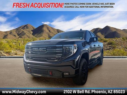 Titanium Rush Metallic 2026 GMC Sierra 1500 AT4