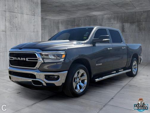 Granite Crystal Metallic Clearcoat 2019 RAM 1500 Big Horn