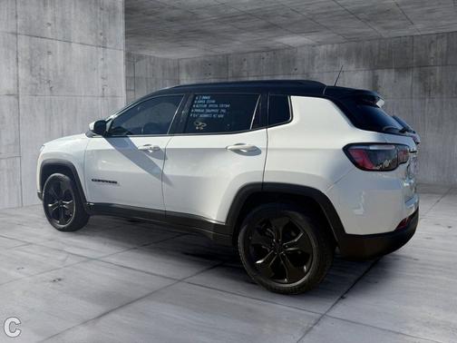 White Clearcoat 2020 Jeep Compass Latitude