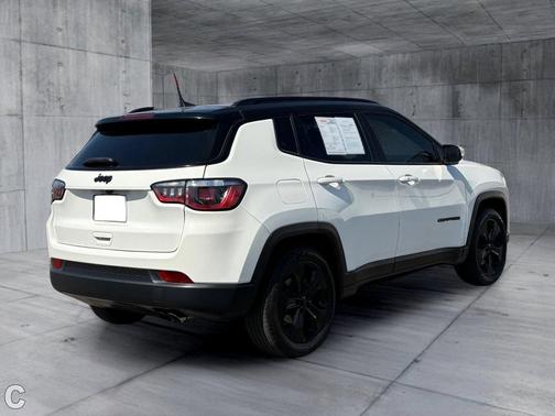 White Clearcoat 2020 Jeep Compass Latitude