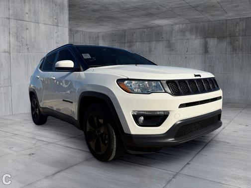 White Clearcoat 2020 Jeep Compass Latitude
