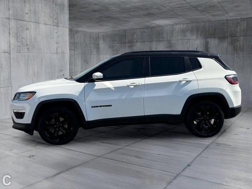 White Clearcoat 2020 Jeep Compass Latitude