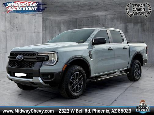 Cactus Grey 2024 Ford Ranger XLT