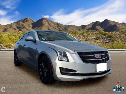 Radiant Silver Metallic 2018 Cadillac ATS 2.0L Turbo