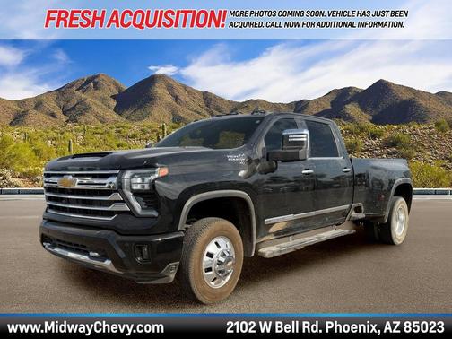 Black 2024 Chevrolet Silverado 3500 High Country