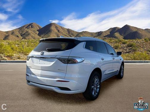 White Frost Tricoat 2023 Buick Enclave Avenir FWD