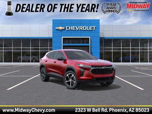 Apex Red 2026 Chevrolet Trax FWD 1RS