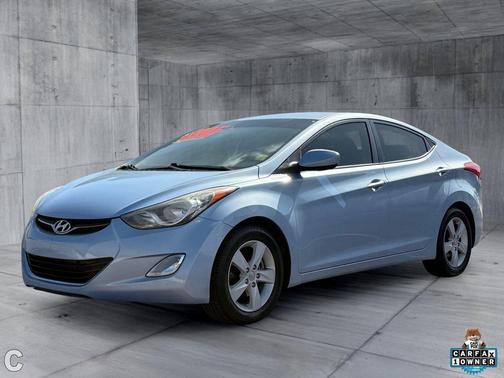 Blue Sky Metallic 2012 Hyundai ELANTRA GLS