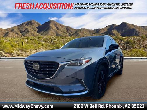 Polymetal Gray Metallic 2022 Mazda CX-9 Carbon Edition