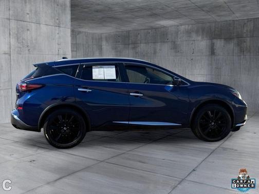 Deep Blue Pearl 2019 Nissan Murano Platinum