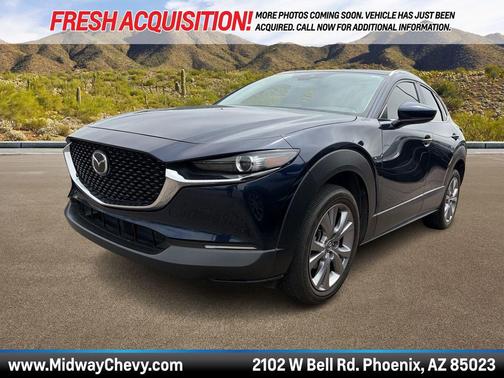 Deep Crystal Blue Mica 2023 Mazda CX-30 2.5 S Preferred Package