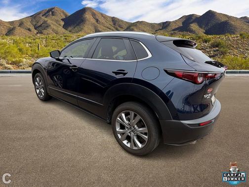 Deep Crystal Blue Mica 2023 Mazda CX-30 2.5 S Preferred Package