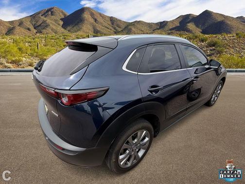Deep Crystal Blue Mica 2023 Mazda CX-30 2.5 S Preferred Package