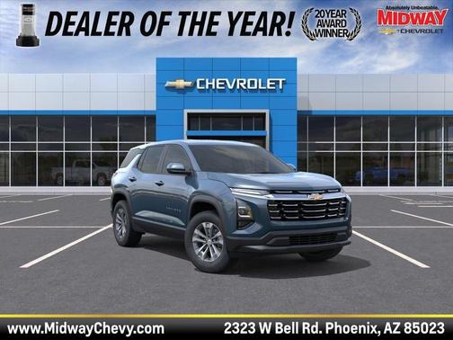 Lakeshore Blue Metallic 2026 Chevrolet Equinox 1LT