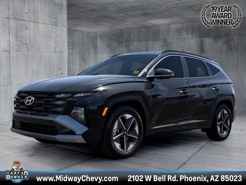 Phantom Black 2025 Hyundai TUCSON SEL Convenience