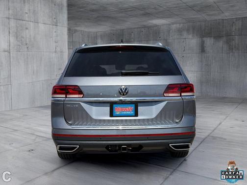 Platinum Gray Metallic 2021 Volkswagen Atlas 3.6L SEL