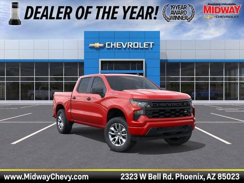 Red Hot 2026 Chevrolet Silverado 1500 Custom