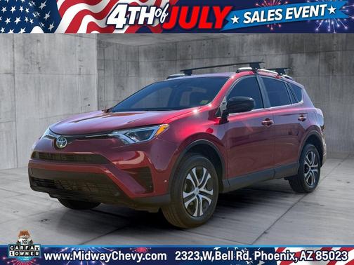 Ruby Flare Pearl 2018 Toyota RAV4 LE
